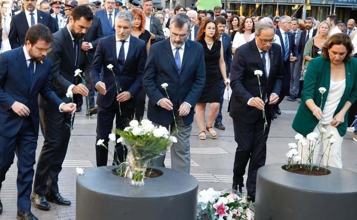 Dos años del atentado de Barcelona: Silencio en recuerdo de las víctimas