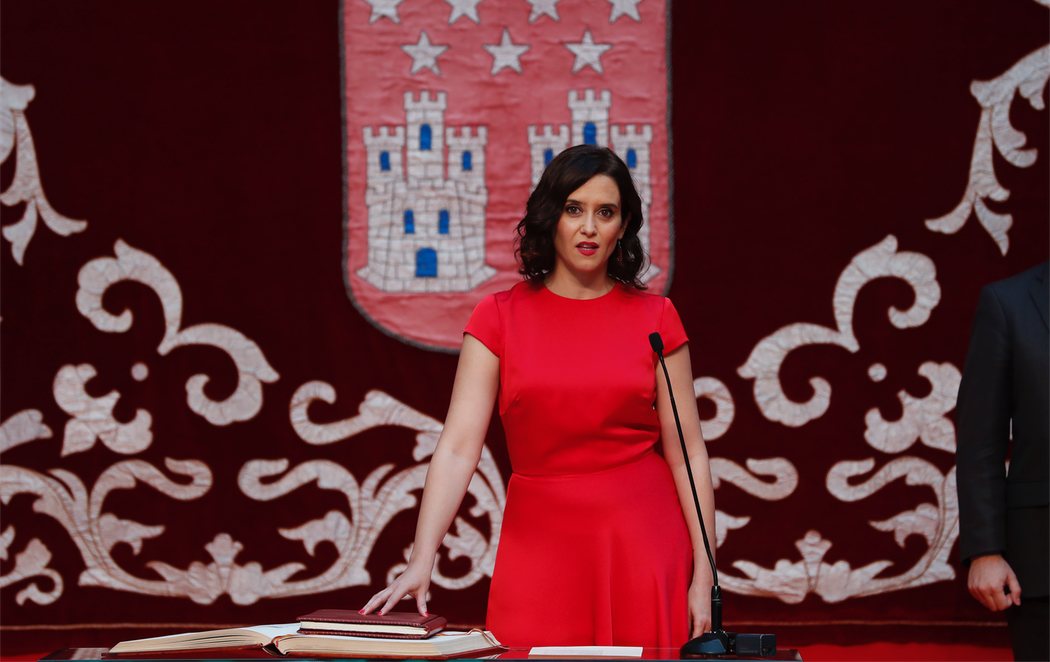 Isabel Díaz Ayuso toma posesión como presidenta de la Comunidad de Madrid