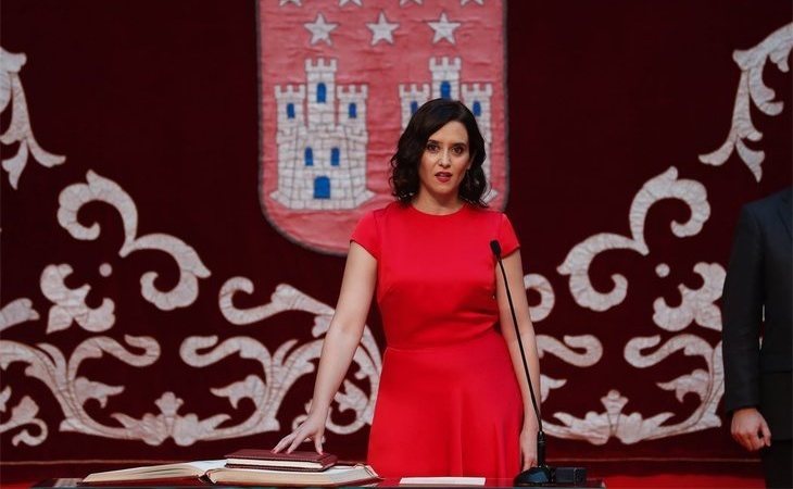 Isabel Díaz Ayuso toma posesión como presidenta de la Comunidad de Madrid