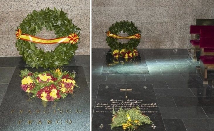 El Gobierno publica las fotos de la nueva tumba de Franco en Mingorrubio
