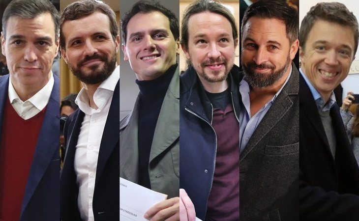 Así han votado los candidatos de los principales partidos