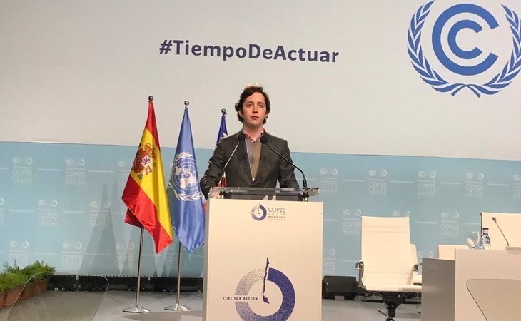 El 'Pequeño Nicolás' entra en la zona de negociaciones de la Cumbre del Clima de la ONU