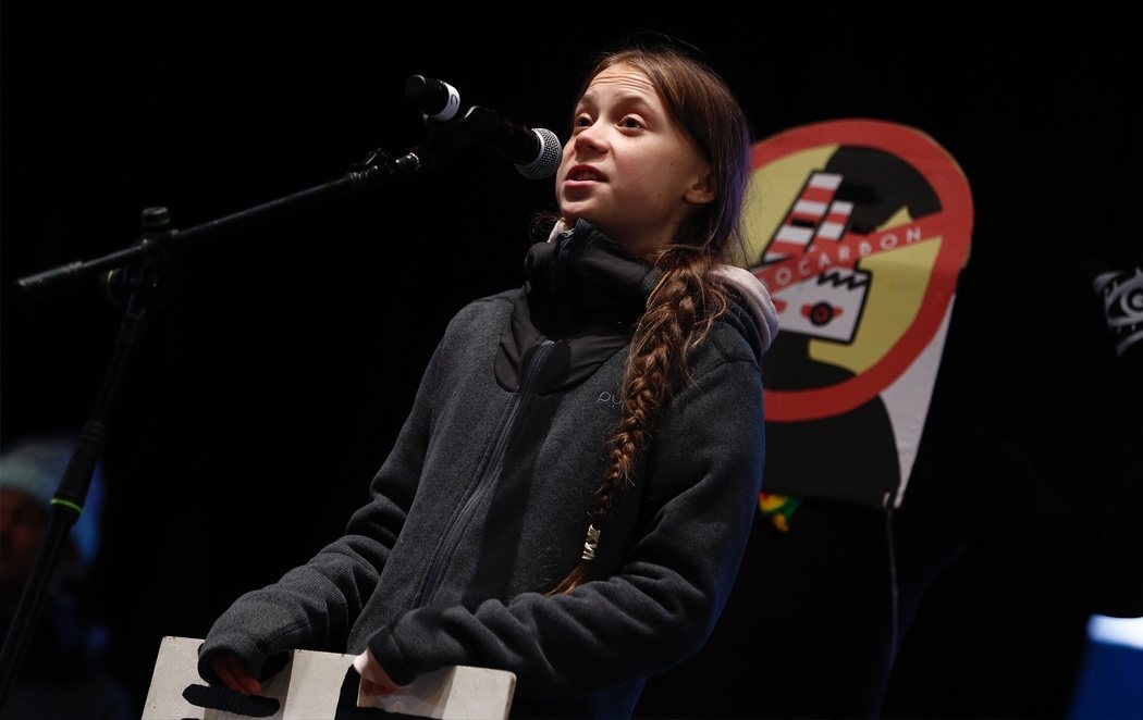 Multitudinaria marcha por el clima en Madrid con Greta Thunberg como protagonista