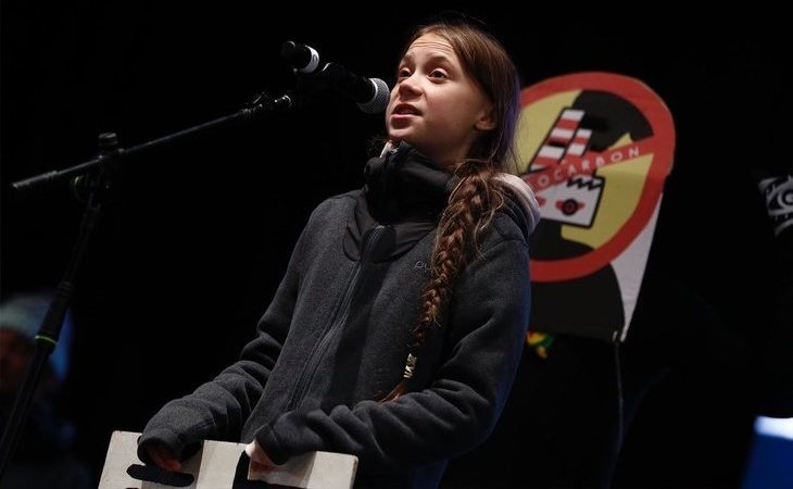 Multitudinaria marcha por el clima en Madrid con Greta Thunberg como protagonista