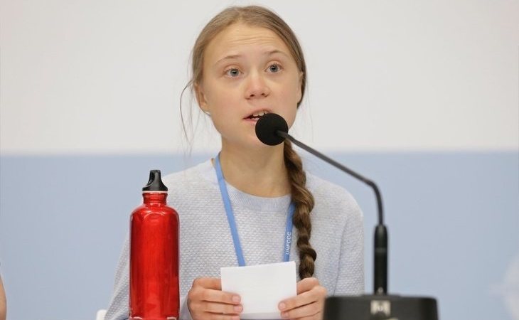 Greta Thunberg se estrena en la Cumbre del Clima de Madrid: "La gente está sufriendo"