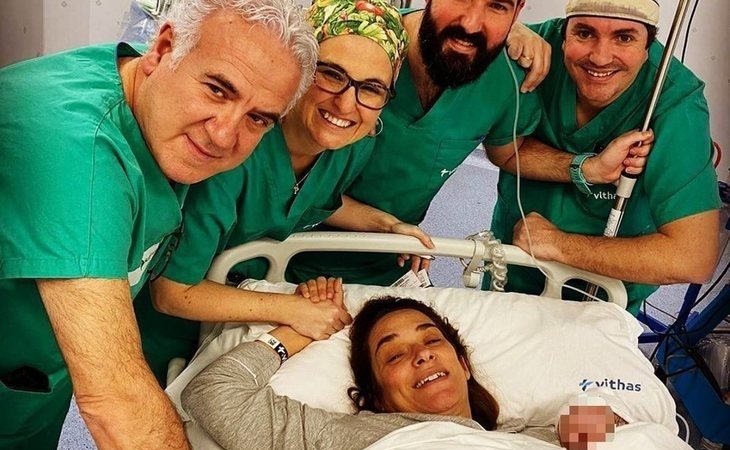 Toñi Moreno comparte la primera foto con su hija Lola