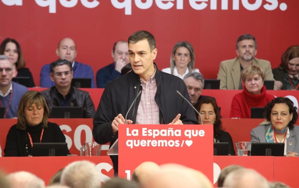 Comité federal del PSOE: Pedro Sánchez promete que el diálogo en Cataluña "no se hará en perjuicio" de otros territorios