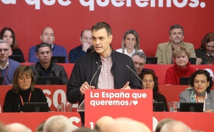 Comité federal del PSOE: Pedro Sánchez promete que el diálogo en Cataluña "no se hará en perjuicio" de otros territorios