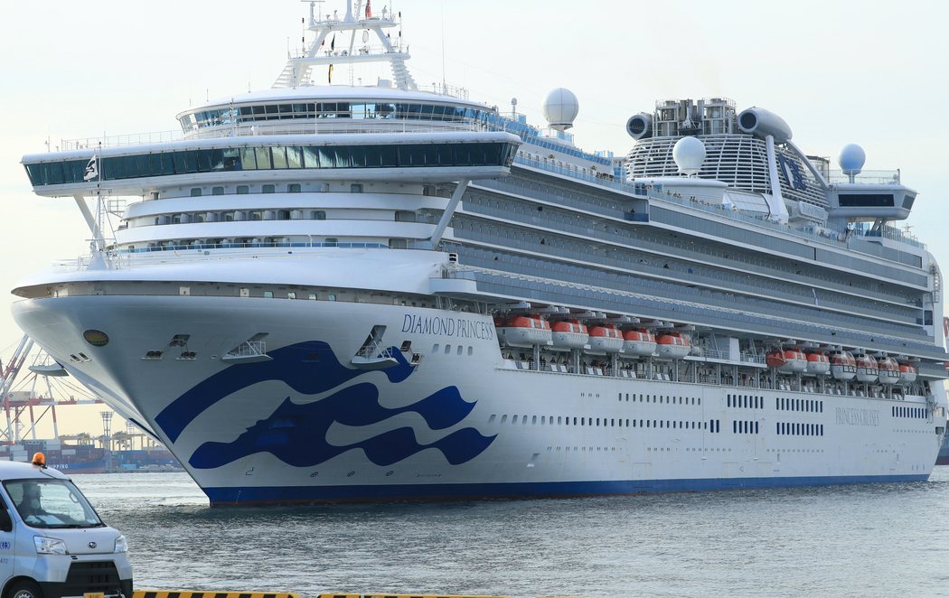 Ascienden a 355 los positivos por coronavirus en el crucero en cuarentena Diamond Princess