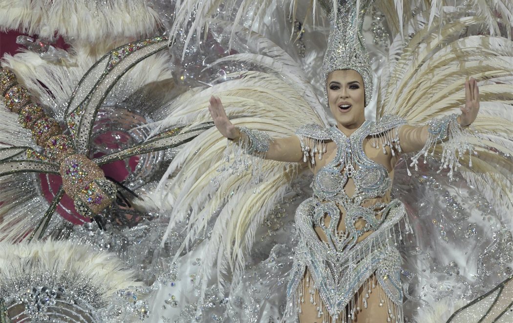 Minerva Hernández, nueva reina del Carnaval de las Palmas de Gran Canaria