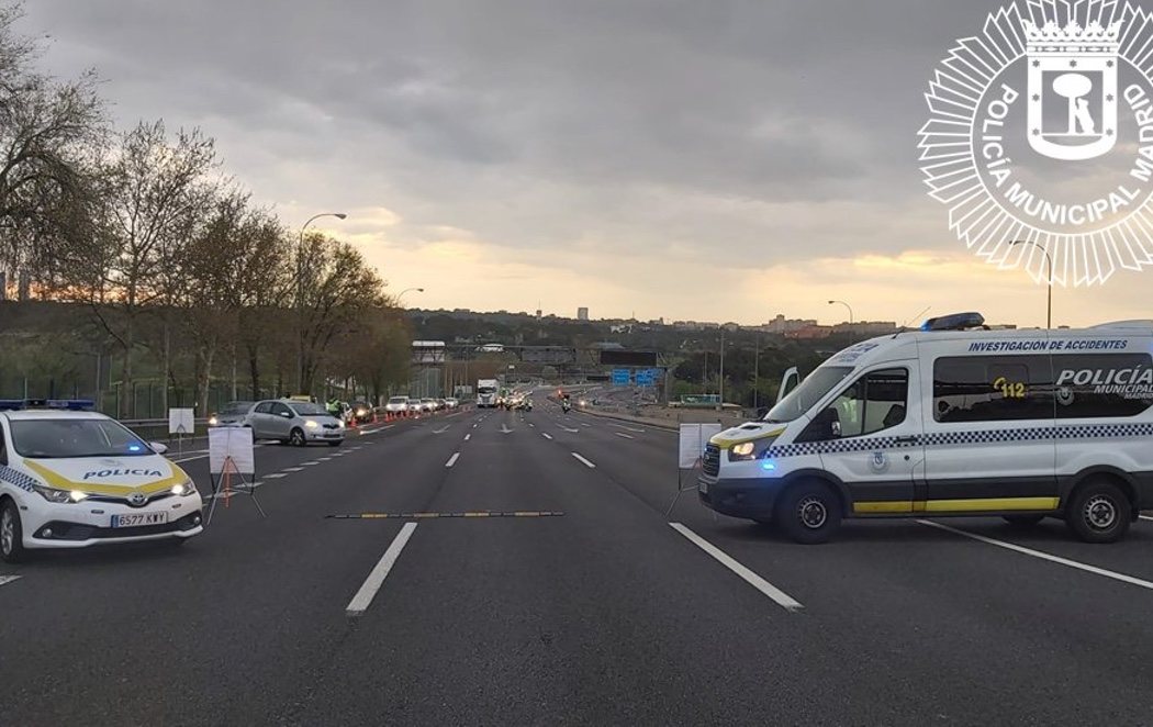 Madrid, completamente cerrada por el coronavirus: la policía controla todas las entradas y salidas