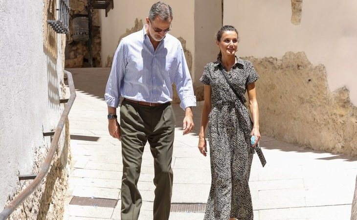 Los reyes Felipe VI y Letizia continúan con su tour y visitan Cuenca