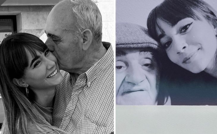 La emotiva despedida de Aitana tras la muerte de su abuelo