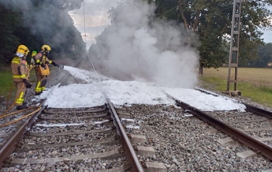 Actos vandálicos afectan a la red catalana de ferrocarriles, incluidos dos trenes AVE, en plena Diada