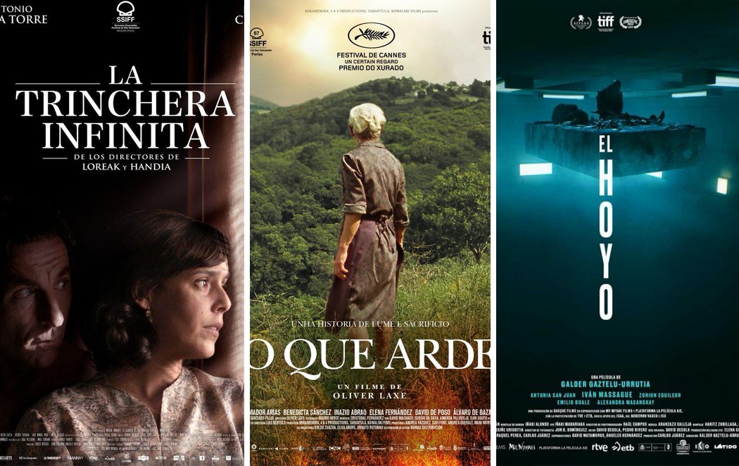 'La trinchera infinita', 'O que Arde' y 'El hoyo': películas españolas preseleccionadas para los Oscar