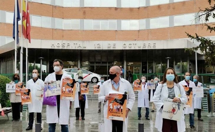 Huelga de médicos en toda España contra la precariedad laboral y el maltrato de la sanidad pública