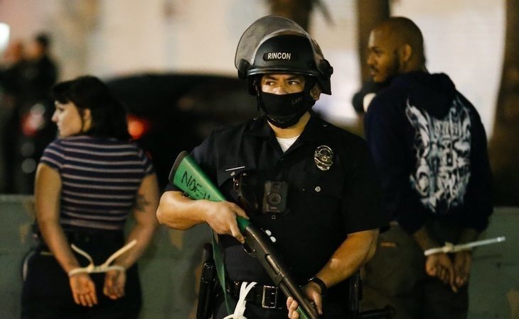 Las protestas se extienden por varias ciudades de Estados Unidos en plena incertidumbre electoral