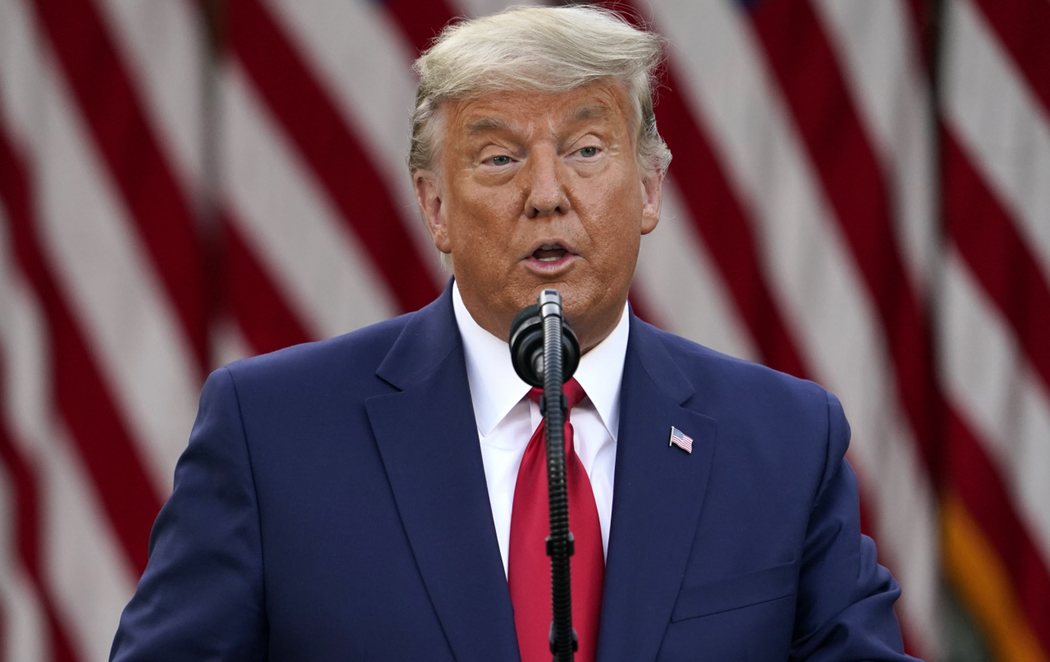 Donald Trump, dubitativo, casi admite la derrota ante Biden