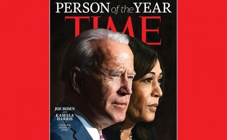La revista Time elige a Joe Biden y Kamala Harris como Persona del Año