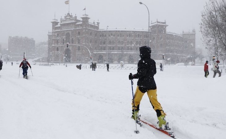 La gran nevada de Filomena colapsa Madrid
