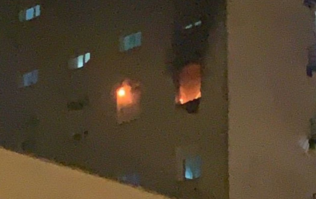 Un paciente de coronavirus del hospital Puerta del Mar de Cádiz provoca un incendio porque quería escapar