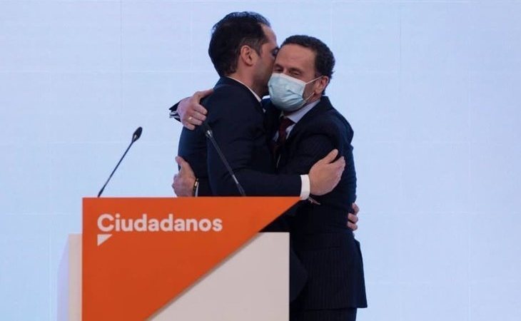 Ignacio Aguado cede el testigo a Edmundo Bal, candidato de Ciudadanos a la Comunidad de Madrid