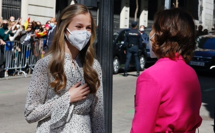 La Princesa de Asturias se estrena en el Instituto Cervantes en su primer acto en solitario