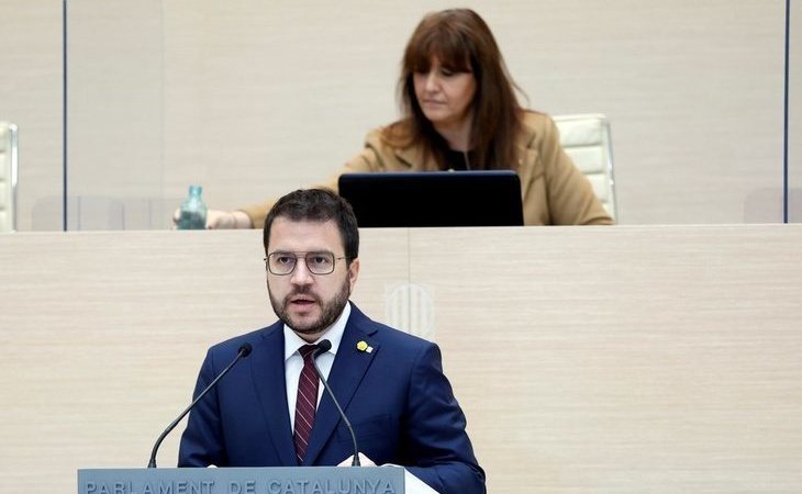 Pere Aragonès no consigue ser investido president de la Generalitat en la primera votación por la abstención de JxCat