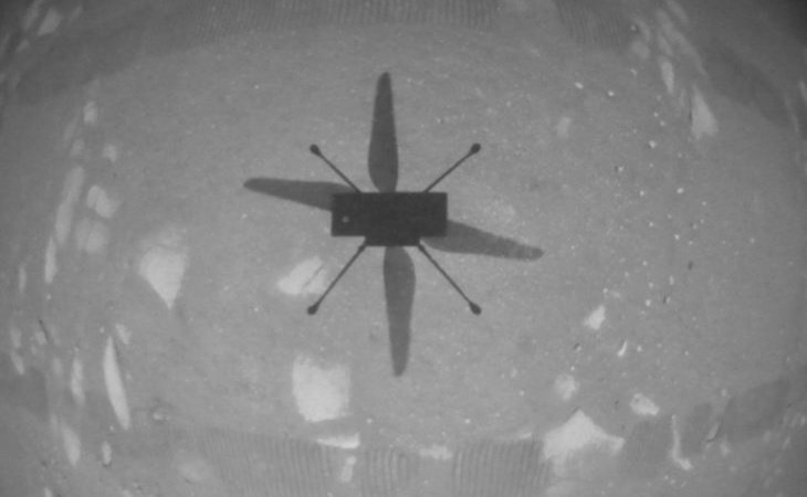 El helicóptero Ingenuity de la NASA logra su primer vuelo con éxito en Marte