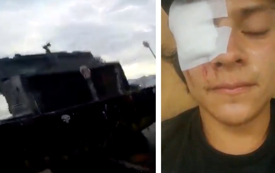 Continúa la violencia en Colombia: un joven, arrollado por un tanque durante una manifestación