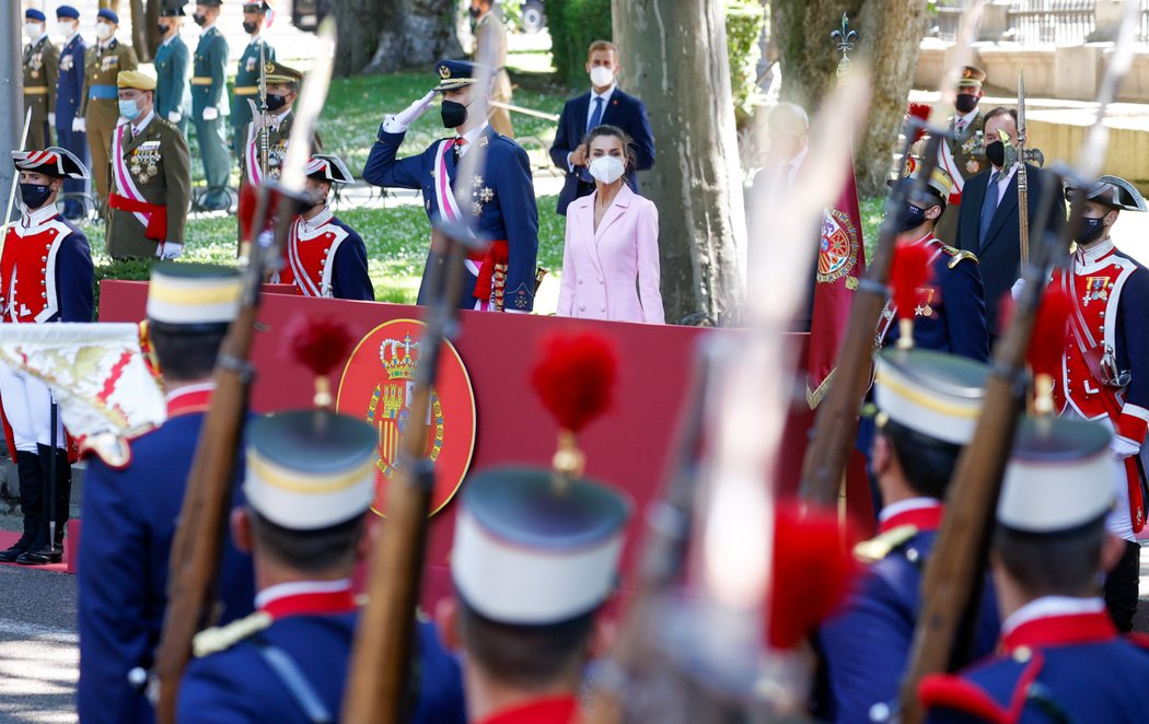 Los reyes presiden el Día de las Fuerzas Armadas