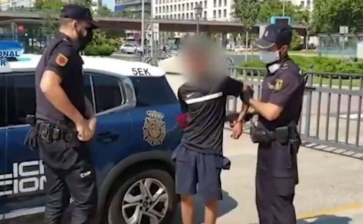 Detenido el joven que agredió a un sanitario con un puño americano en el Metro de Madrid