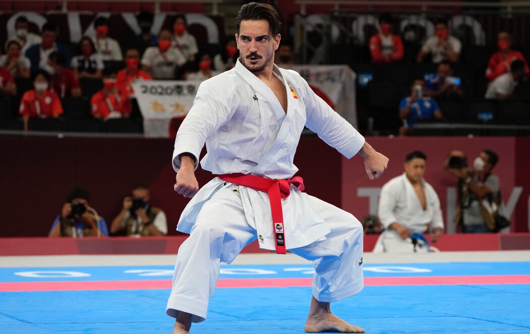 Damián Quintero, medalla de plata en karate kata en Tokio 2020