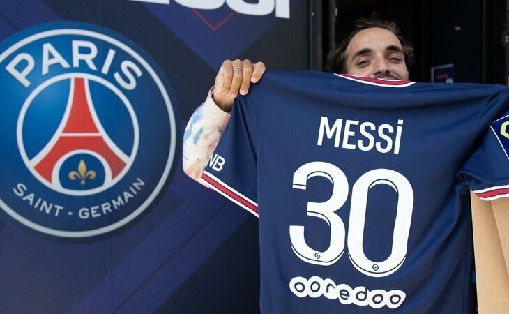 Furor en París con la camiseta de Messi en el PSG: se agota en tan solo una hora