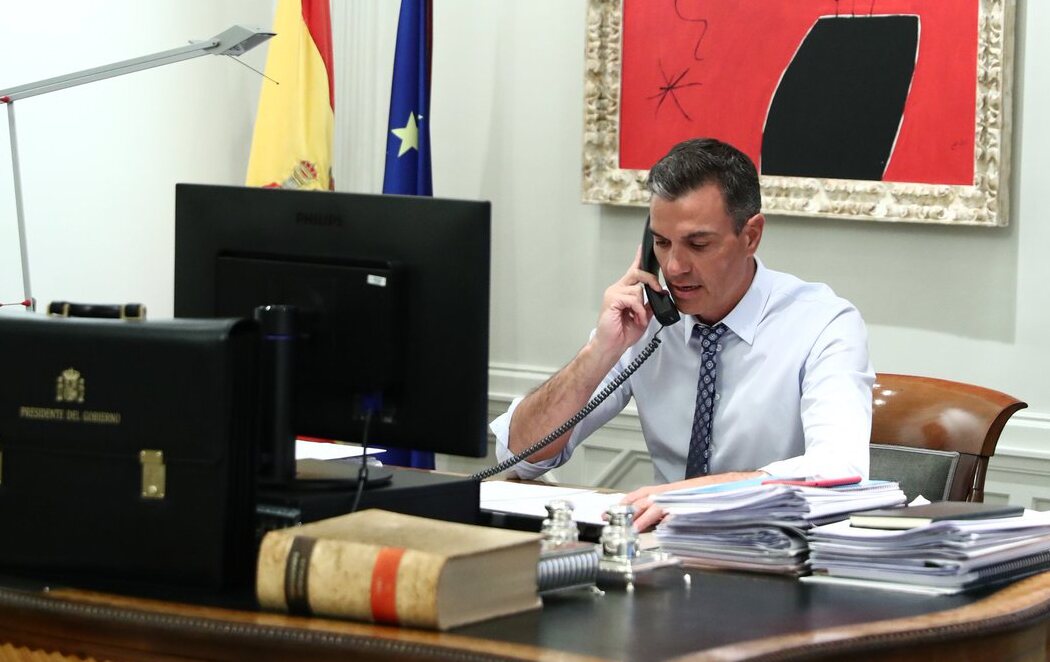 Biden elogia el "liderazgo" de España tras su conversación telefónica con Pedro Sánchez para abordar la situación de Afganistán
