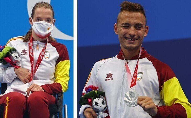 Iñigo Llopis y Marta Fernández consiguen sendas medallas de plata en Tokyo 2020