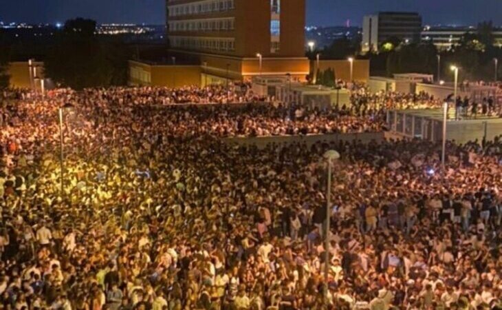Macrobotellón en Ciudad Universitaria: 25.000 jóvenes se concentran en Madrid obviando las medidas sanitarias