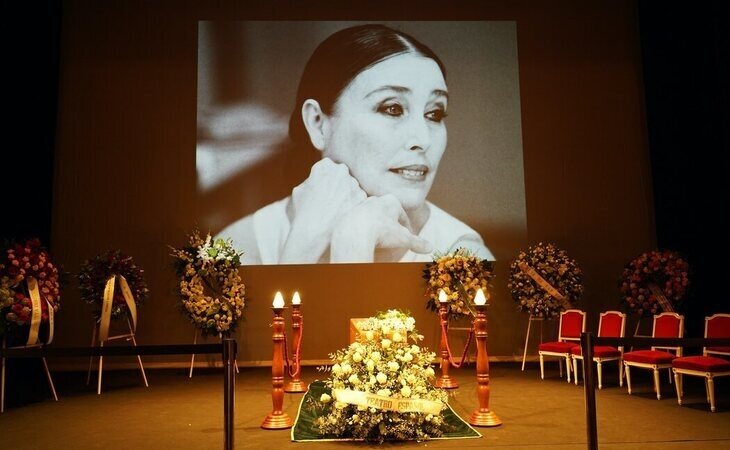 Último adiós a Verónica Forqué en el Teatro Español
