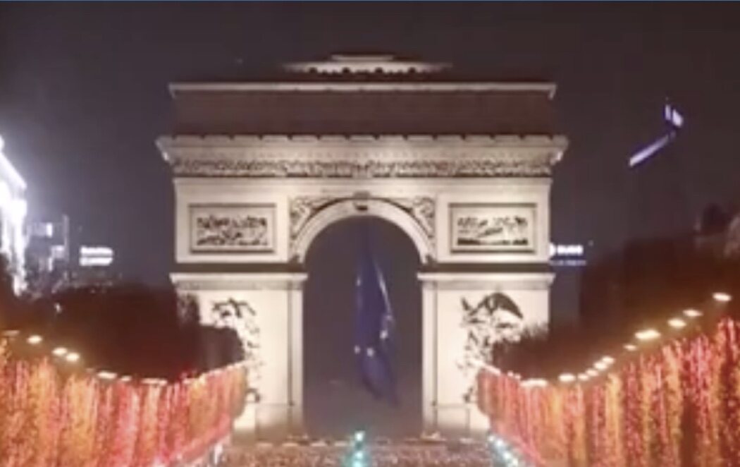 Francia retira la bandera de la UE del Arco del Triunfo en mitad de la presión de la extrema derecha