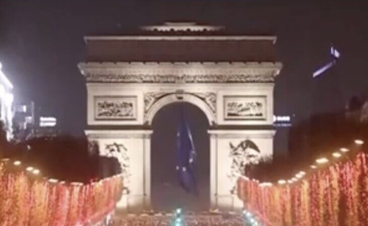 Francia retira la bandera de la UE del Arco del Triunfo en mitad de la presión de la extrema derecha