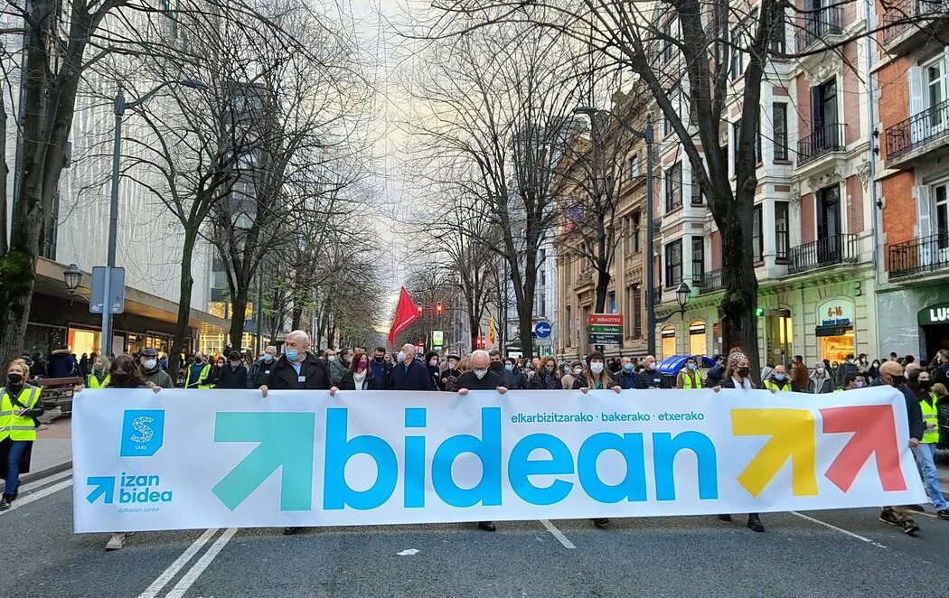 200 manifestaciones piden en País Vasco y Navarra el fin de la "política de excepción" para los presos de ETA