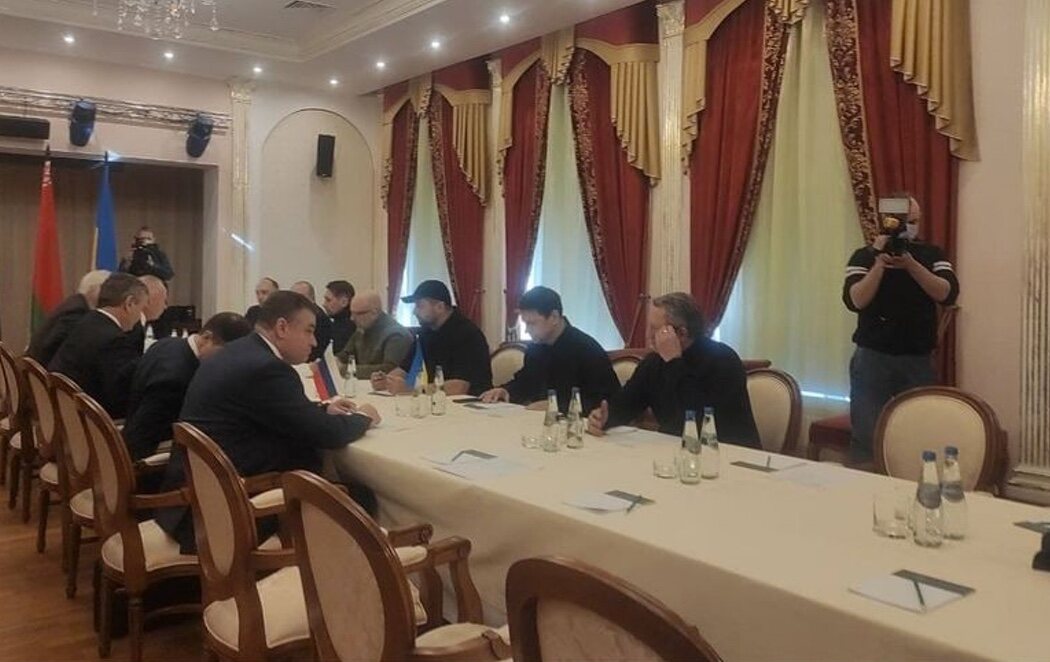 Las delegaciones de Rusia y Ucrania se reúnen en Bielorrusia