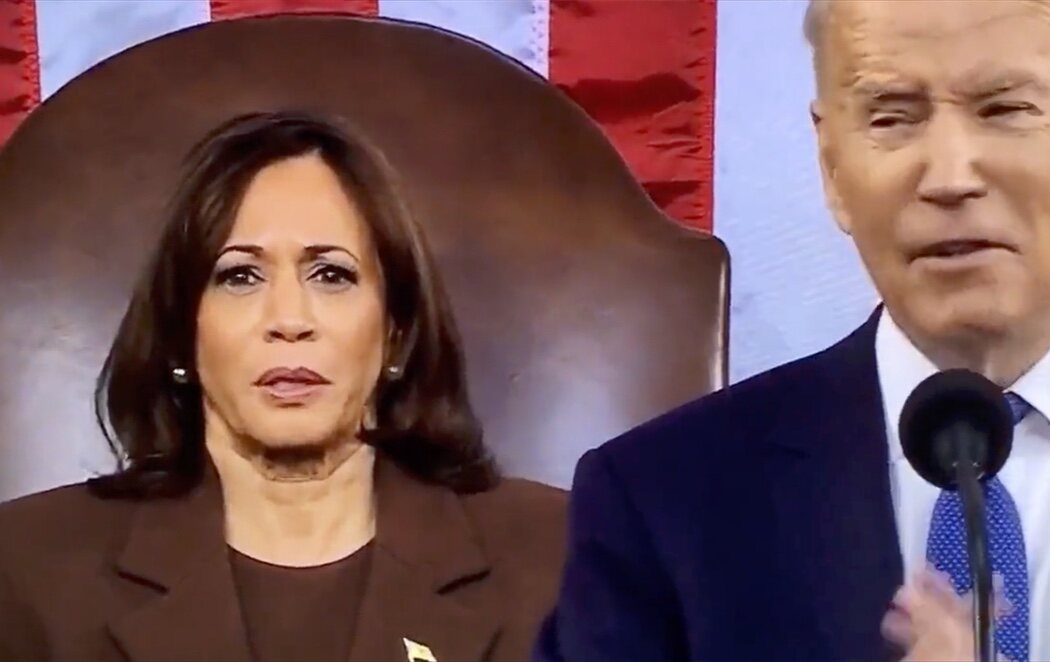 Biden confunde a ucranianos con iraníes en su discurso y la cara de Kamala Harris es todo un poema