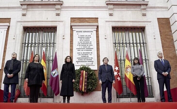 Madrid rinde homenaje a las víctimas del 11-M en el 18º aniversario de los atentados