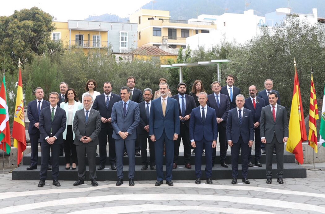 Pere Aragonés no acude a la foto de familia de la Conferencia de Presidentes para evitar el encuentro con el rey