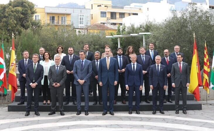 Pere Aragonés no acude a la foto de familia de la Conferencia de Presidentes para evitar el encuentro con el rey