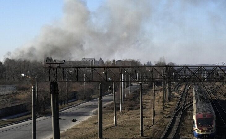 Rusia bombardea por primera vez Leópolis