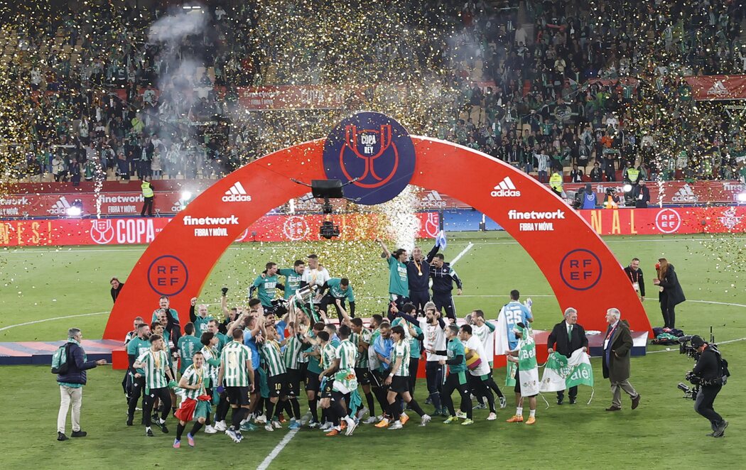 El Betis, campeón de la Copa del Rey tras vencer al Valencia en penaltis