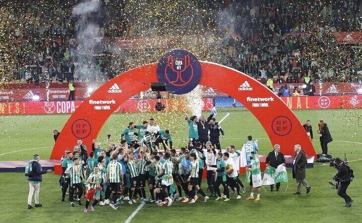 El Betis, campeón de la Copa del Rey tras vencer al Valencia en penaltis