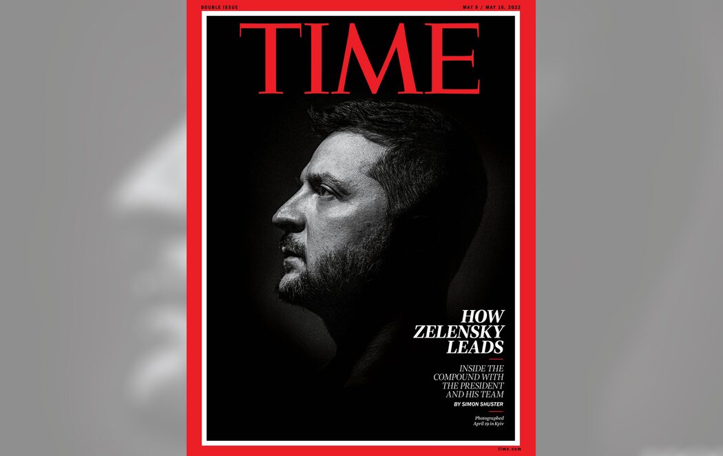 Zelenski, portada de la revista Time